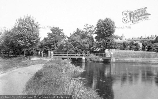 Photo of Sudbury, Croft Bridge 1934