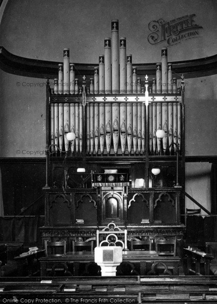 Photo of Sudbury, Friar Street Congregational Chapel Organ 1900