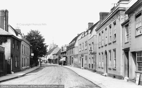 Photo of Sudbury, Friars Street 1895