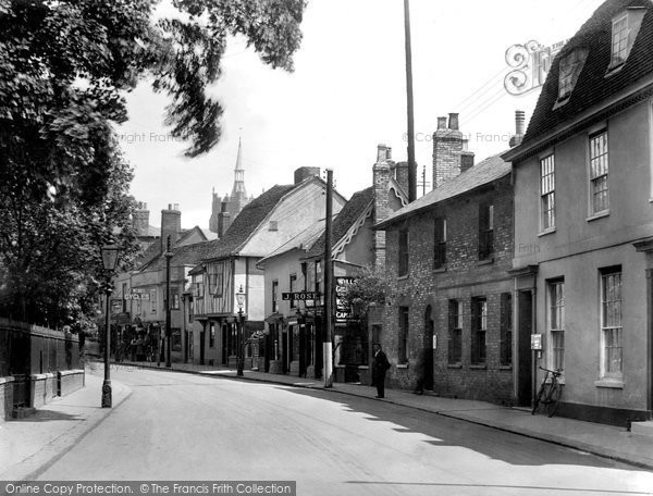 Photo of Sudbury, Friars Street 1932