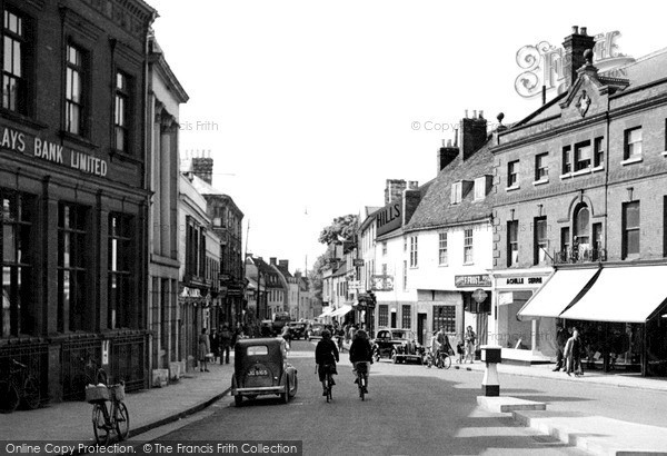 Photo of Sudbury, Friars Street c.1950