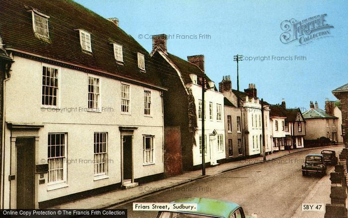 Photo of Sudbury, Friars Street c.1960