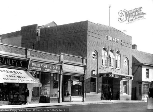 Photo of Sudbury, King Street And County Cinema 1934