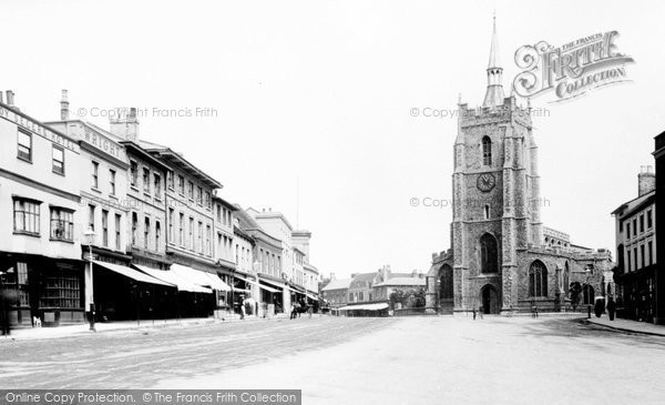 Photo of Sudbury, Market Hill 1895