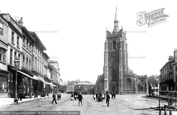 Photo of Sudbury, Market Hill 1900