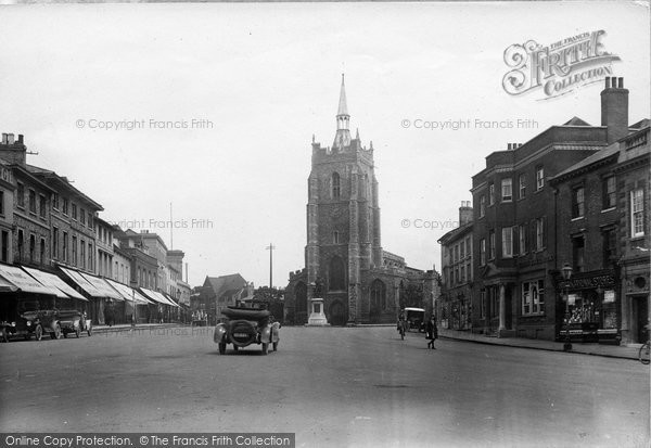 Photo of Sudbury, Market Hill 1923