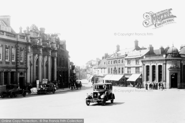 Photo of Sudbury, Market Hill 1932