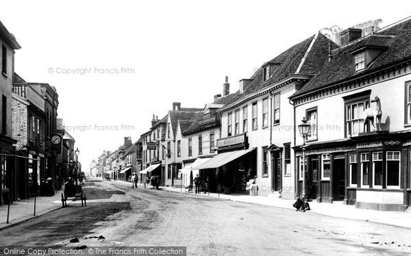 Photo of Sudbury, North Street 1895