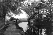 On The Stour, Floodgates 1895, Sudbury