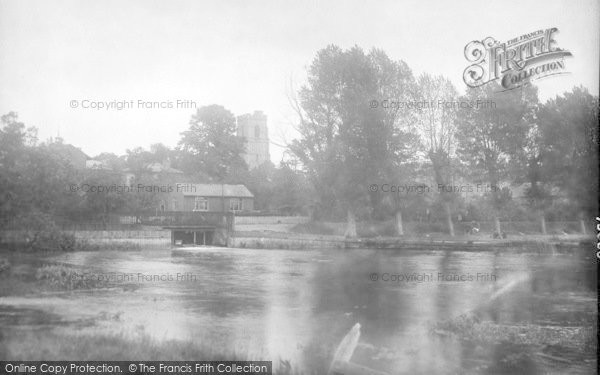 Photo of Sudbury, River And St Gregory's Church 1923