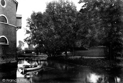 River Stour And Boat Club House 1907, Sudbury