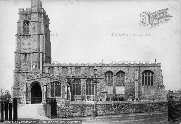 Photo of Sudbury, St Gregory's Church 1900