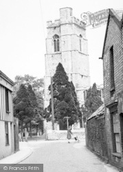 St Gregory's Church c.1955, Sudbury