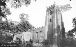 St Mary's Church c.1960, Sudbury