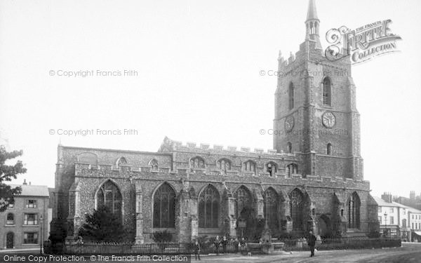 Photo of Sudbury, St Peter's Church 1895