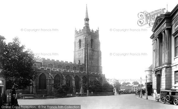 Photo of Sudbury, St Peter's Church And Town Hall 1932
