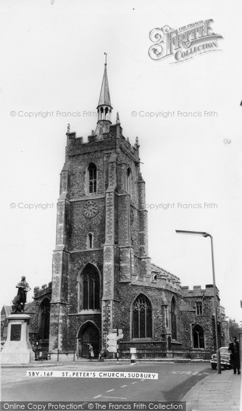 Photo of Sudbury, St Peter's Church c.1960