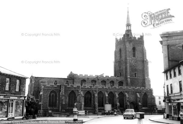 Photo of Sudbury, St Peter's Church c.1960