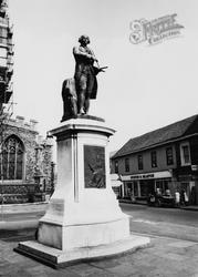 Statue Of Gainsborough c.1965, Sudbury