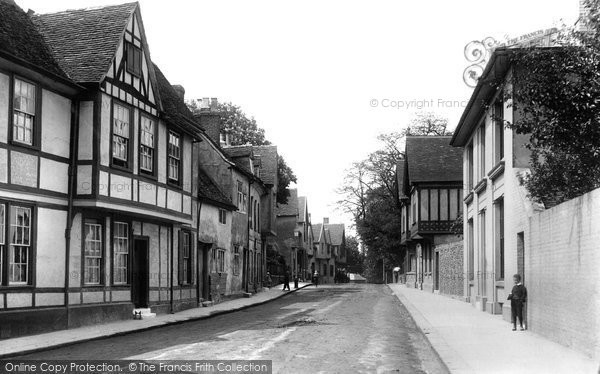 Photo of Sudbury, Stour Street 1895