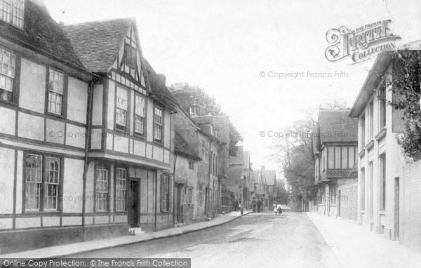 Photo of Sudbury, Stour Street 1895