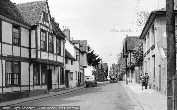 Photo of Sudbury, Stour Street c.1950