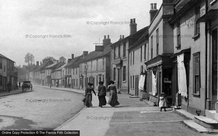 Photo of Sudbury, The Railway Tavern, Ballingdon Street 1904