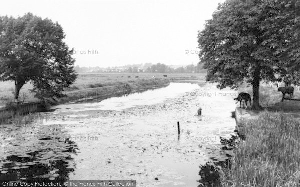 Photo of Sudbury, The River Stour c.1965