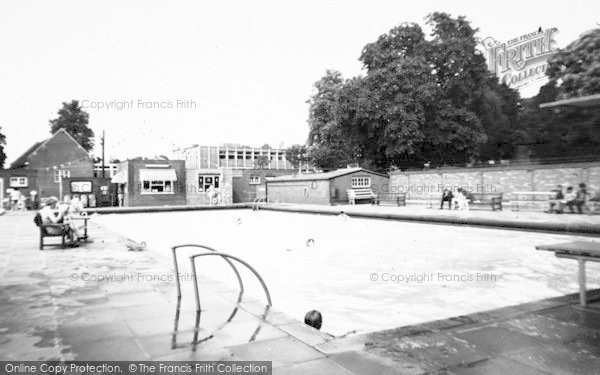 Photo of Sudbury, The Swimming Pool c.1965