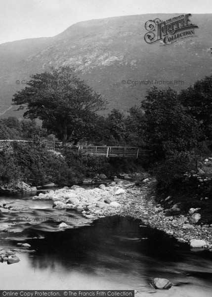 Photo of Sulby, Footbridge,Sulby Glen 1894