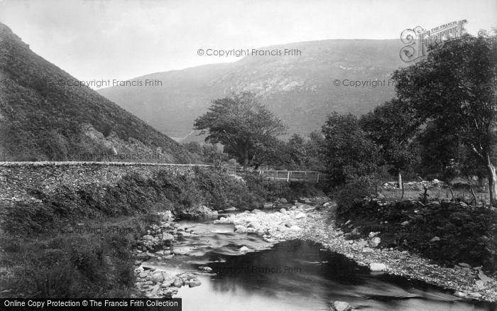 Photo of Sulby, View In Sulby Glen 1894