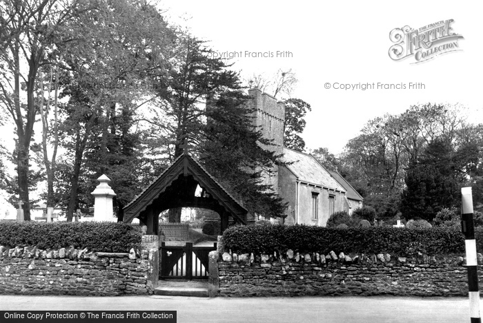 Photo of Sully, Church And Lychgate c.1950