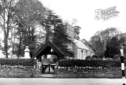 Sully, Church and Lychgate c1950