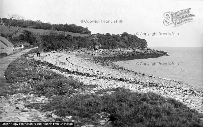 Photo of Sully, Swan Bridge Beach c.1950