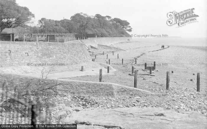 Photo of Sully, Swan Bridge Beach c.1950