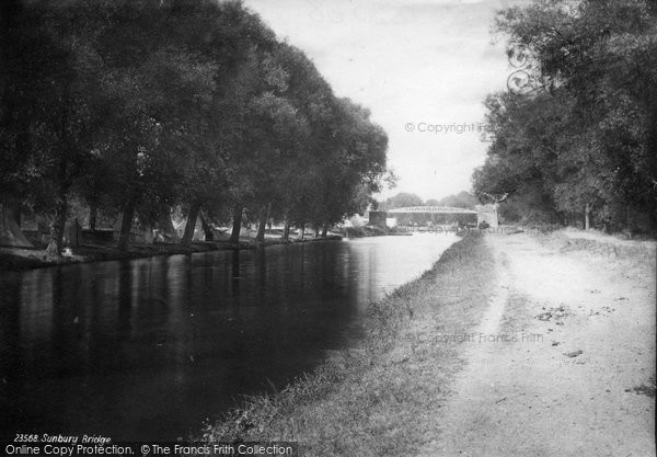 Photo of Sunbury, Bridge 1890