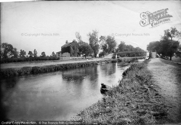 Photo of Sunbury, Bridge From The Island 1890
