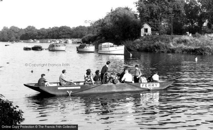 Photo of Sunbury, People On The Ferry c.1955