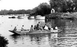 People On The Ferry c.1955, Sunbury