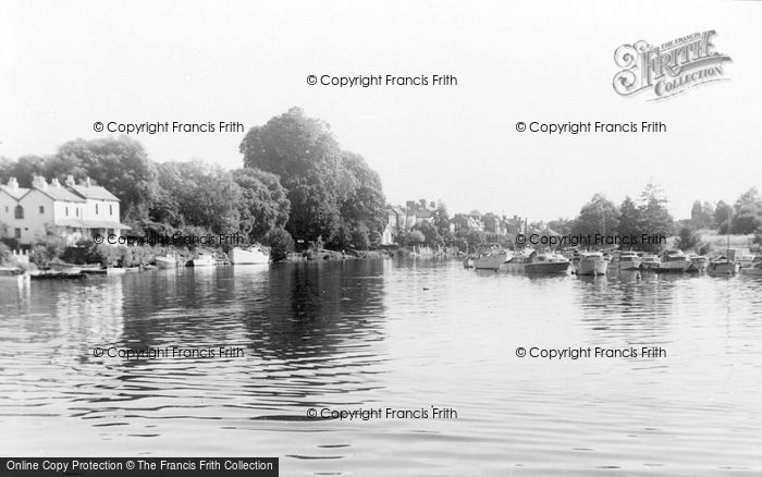 Photo of Sunbury, River Thames c.1955