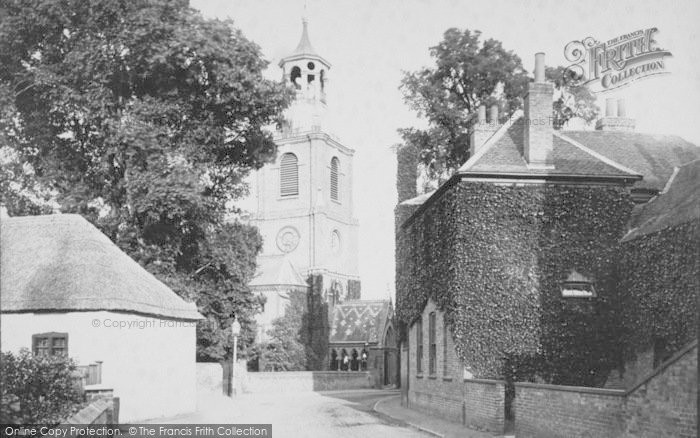 Photo of Sunbury, St Mary's Church 1890