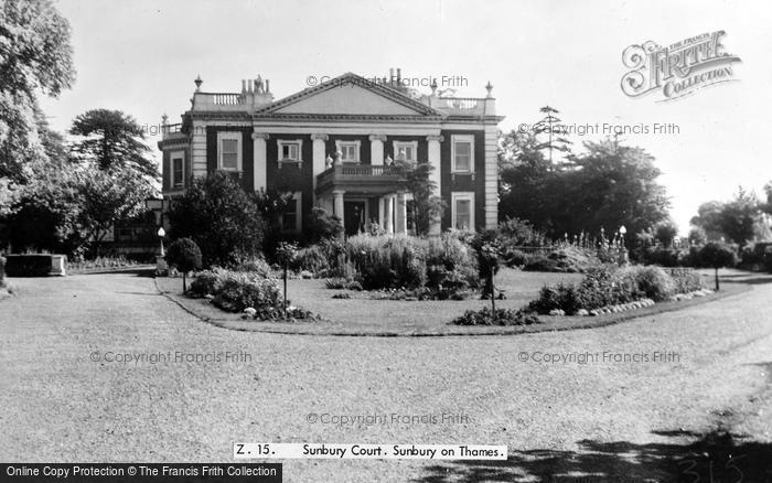 Photo of Sunbury, Sunbury Court c.1950