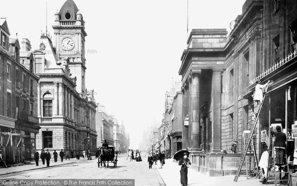 Photo of Sunderland, Fawcett Street 1890