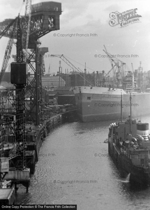 Photo of Sunderland, The Shipyards 1966