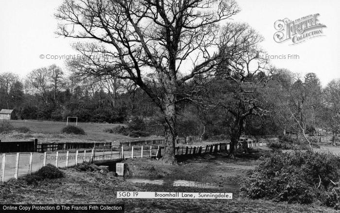 Photo of Sunningdale, Broomhall Lane c.1955
