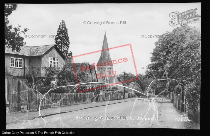 Photo of Sunningdale, Church Street c.1955