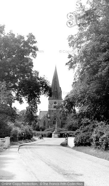 Photo of Sunningdale, Holy Trinity Church c.1955
