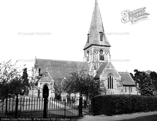 Photo of Sunningdale, Holy Trinity Church c.1955