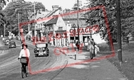 London Road Garage c.1955, Sunningdale