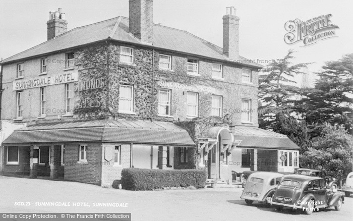 Photo of Sunningdale, Sunningdale Hotel c.1955
